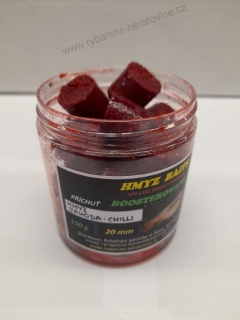 Boosterované chytací pelety - Hmyz/Jahoda/Chilli - 150g - 20mm